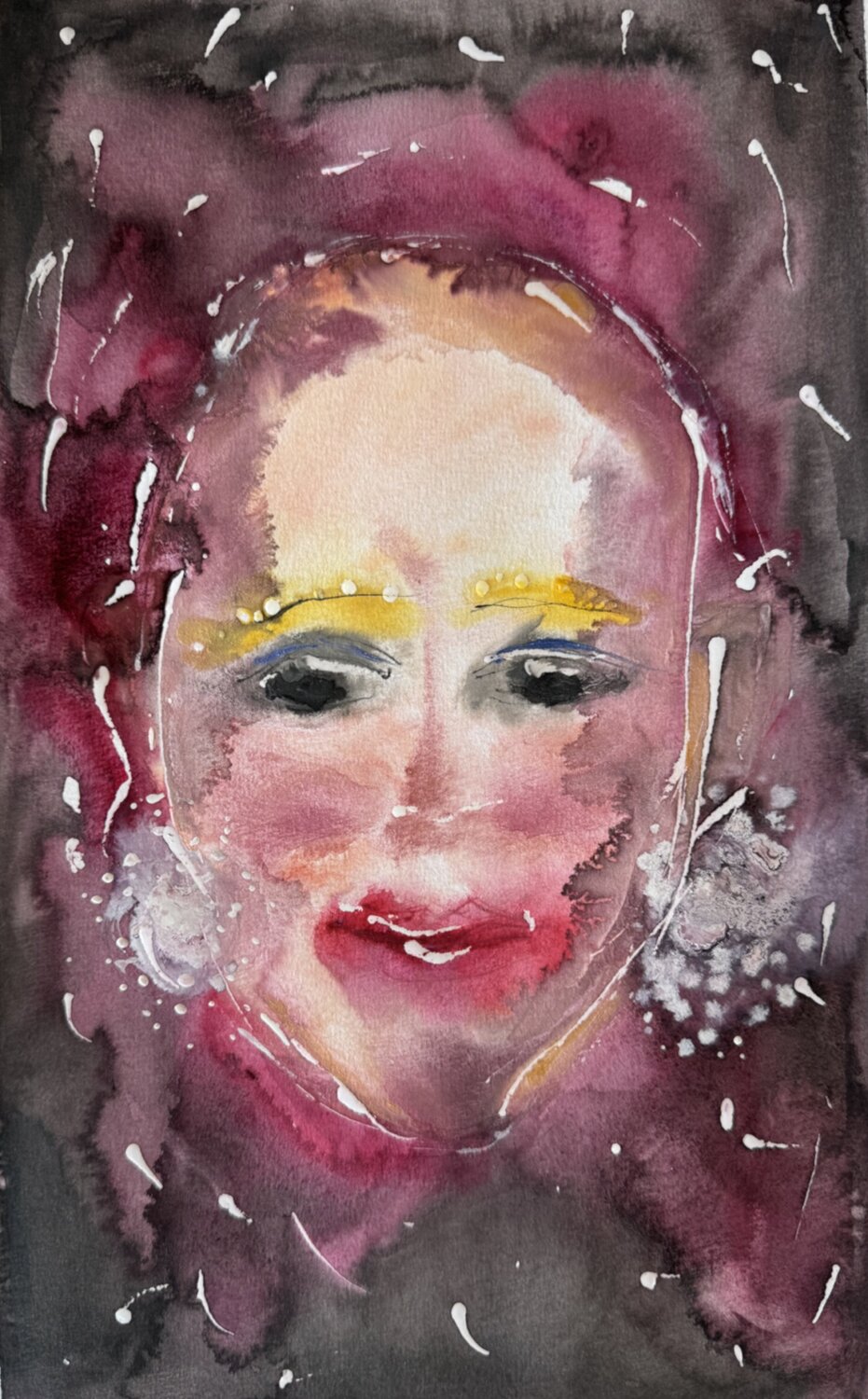 Baronessa Maria Mikloskova Peinture originale à vendre