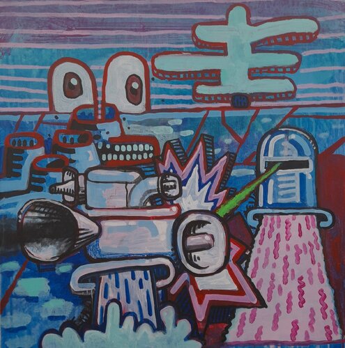 Game Over von Matt Mounsey, Malerei kaufen auf Singulart