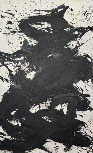 Black widow by Ilan Gonopolsky, Painting for Sale on Singulart