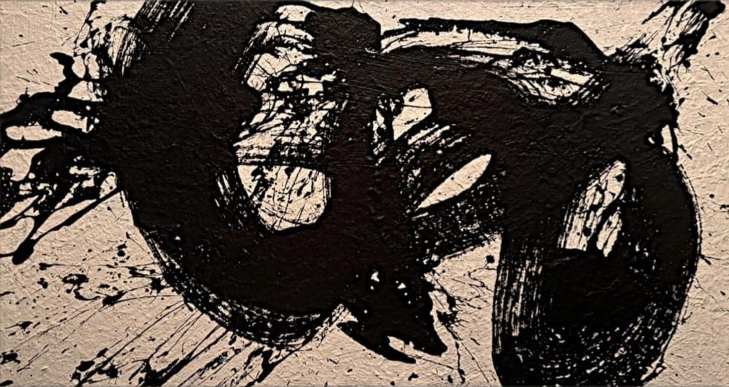 Black mask Ilan Gonopolsky Dipinto originale in vendita