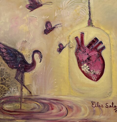 "Guarded Yet Open" von Eilis Soto, Malerei kaufen auf Singulart