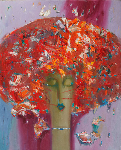 The Inner Garden di Albes Fusha, Pittura in vendita su Singulart