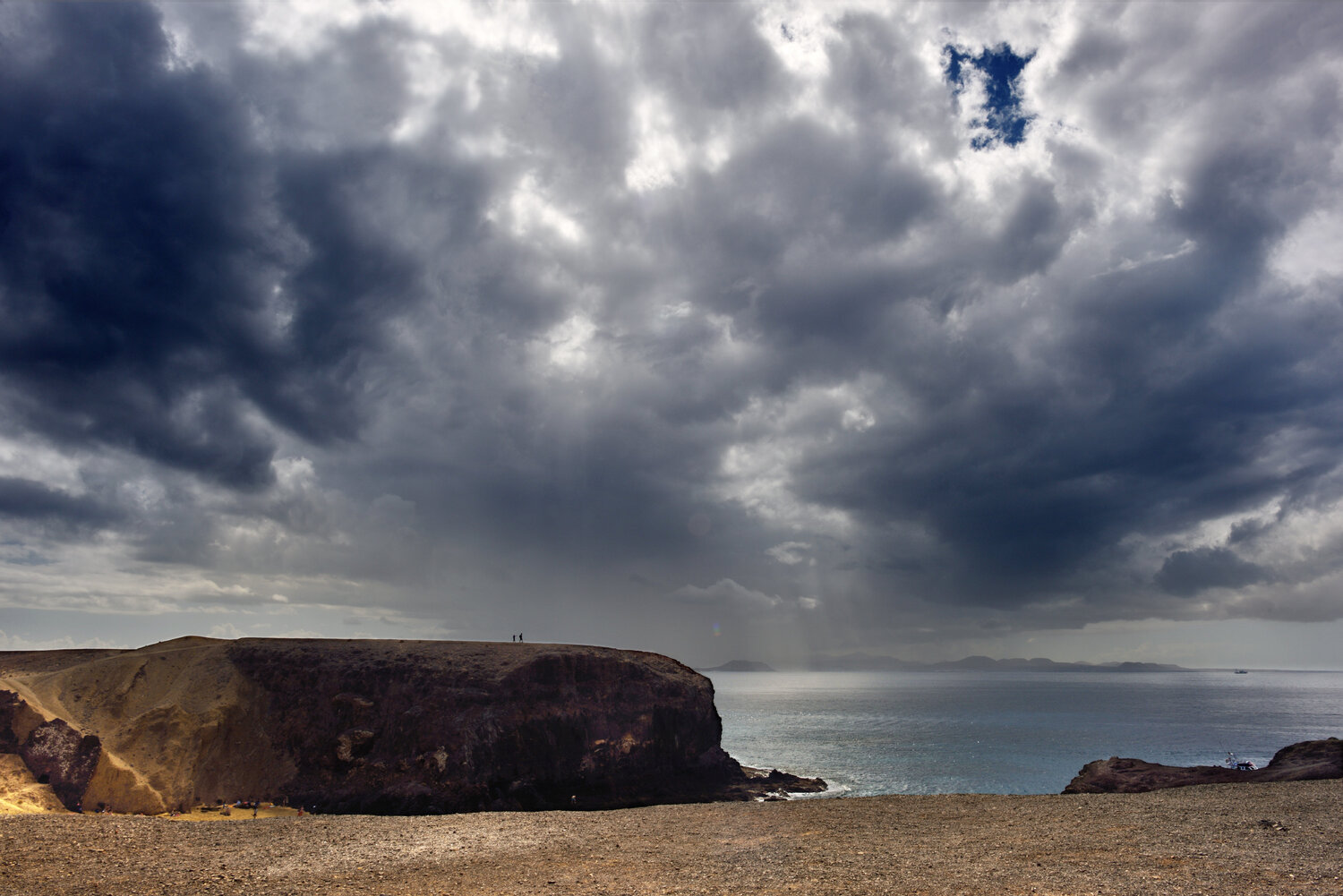 Solitaires à Papagayo 1 GERARD DI LUCCIO Fotografia in vendita