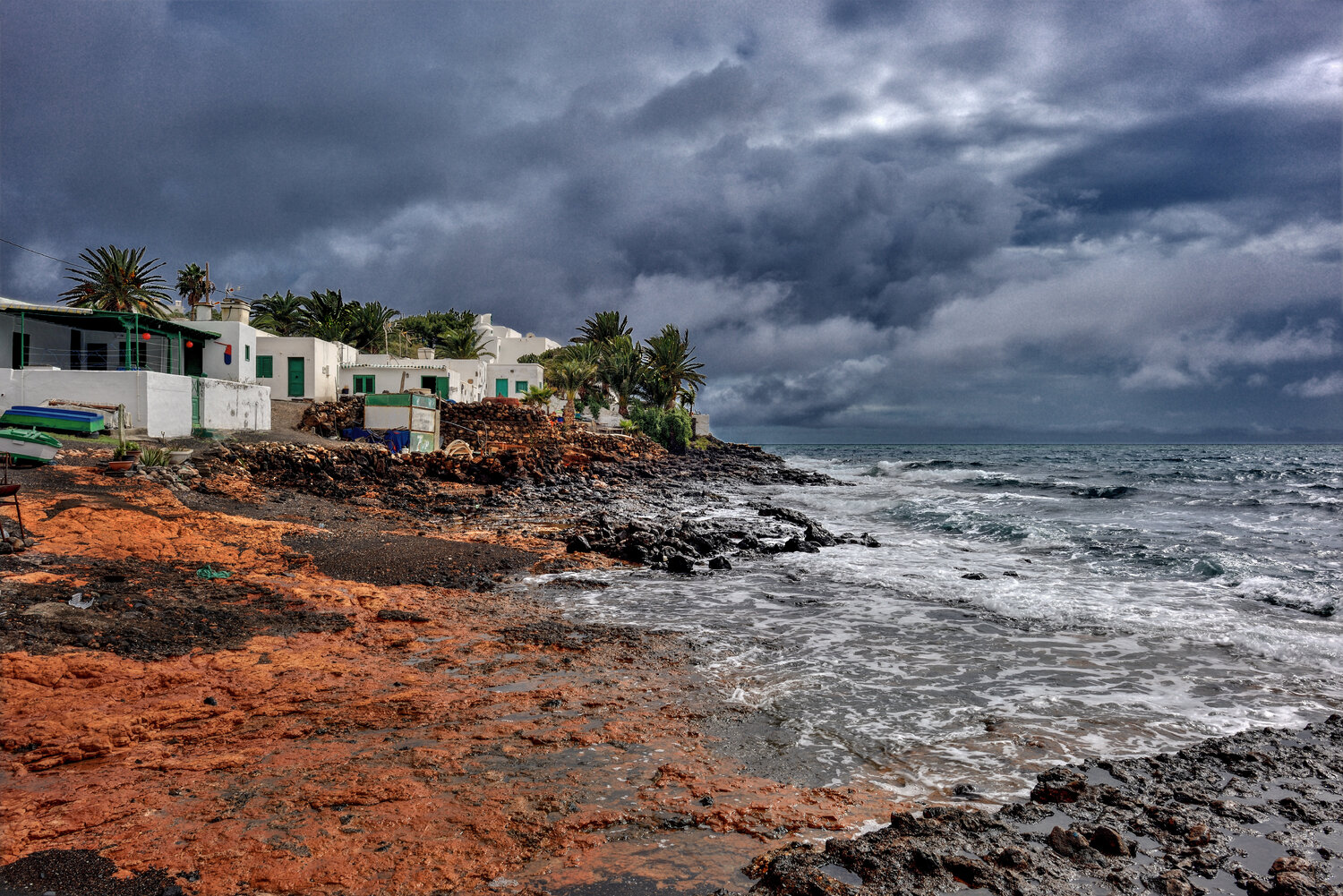 Playa Quemada roja GERARD DI LUCCIO Fotografie te koop