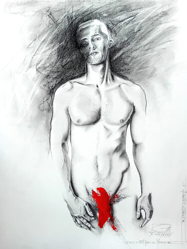 Le mauvais genre. Ceci n'est pas un homme di Gier Gier, Disegno in vendita su Singulart