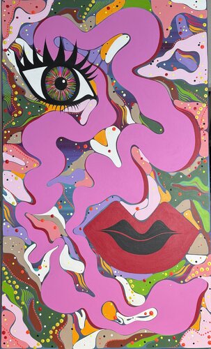 ÉVOLUTION di Jade Laurent, Pittura in vendita su Singulart