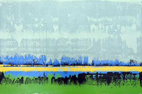 Lisière 03 60x90 2015 di Yves Hasselmann, Pittura in vendita su Singulart