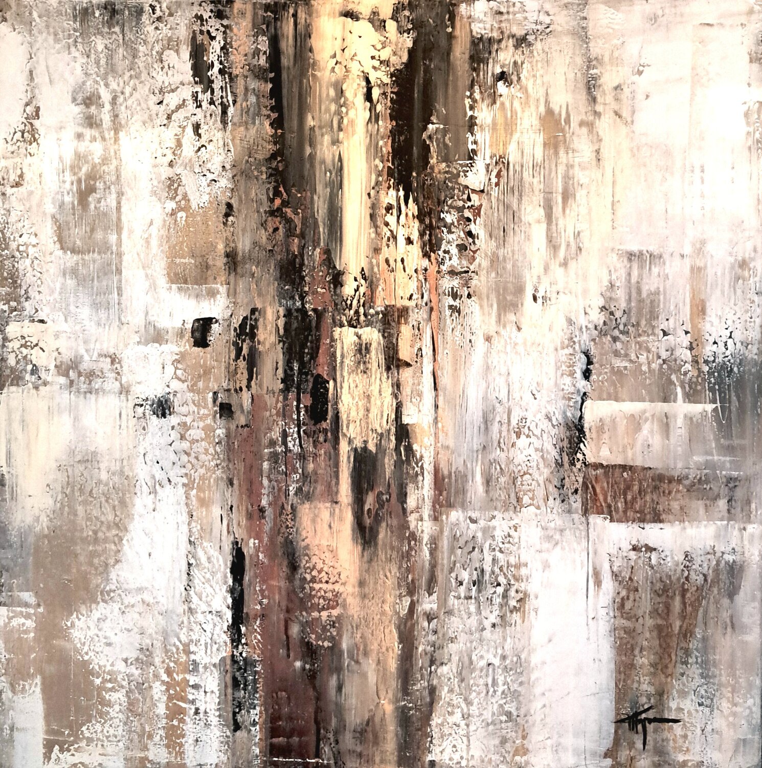 Golden Stream Thelma Hopman Pintura original en venta