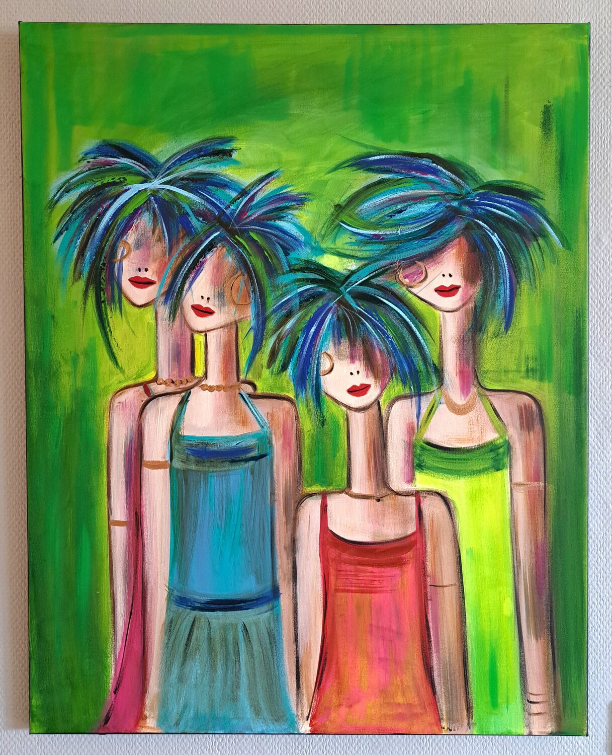 Posing Thelma Hopman Pintura original en venta