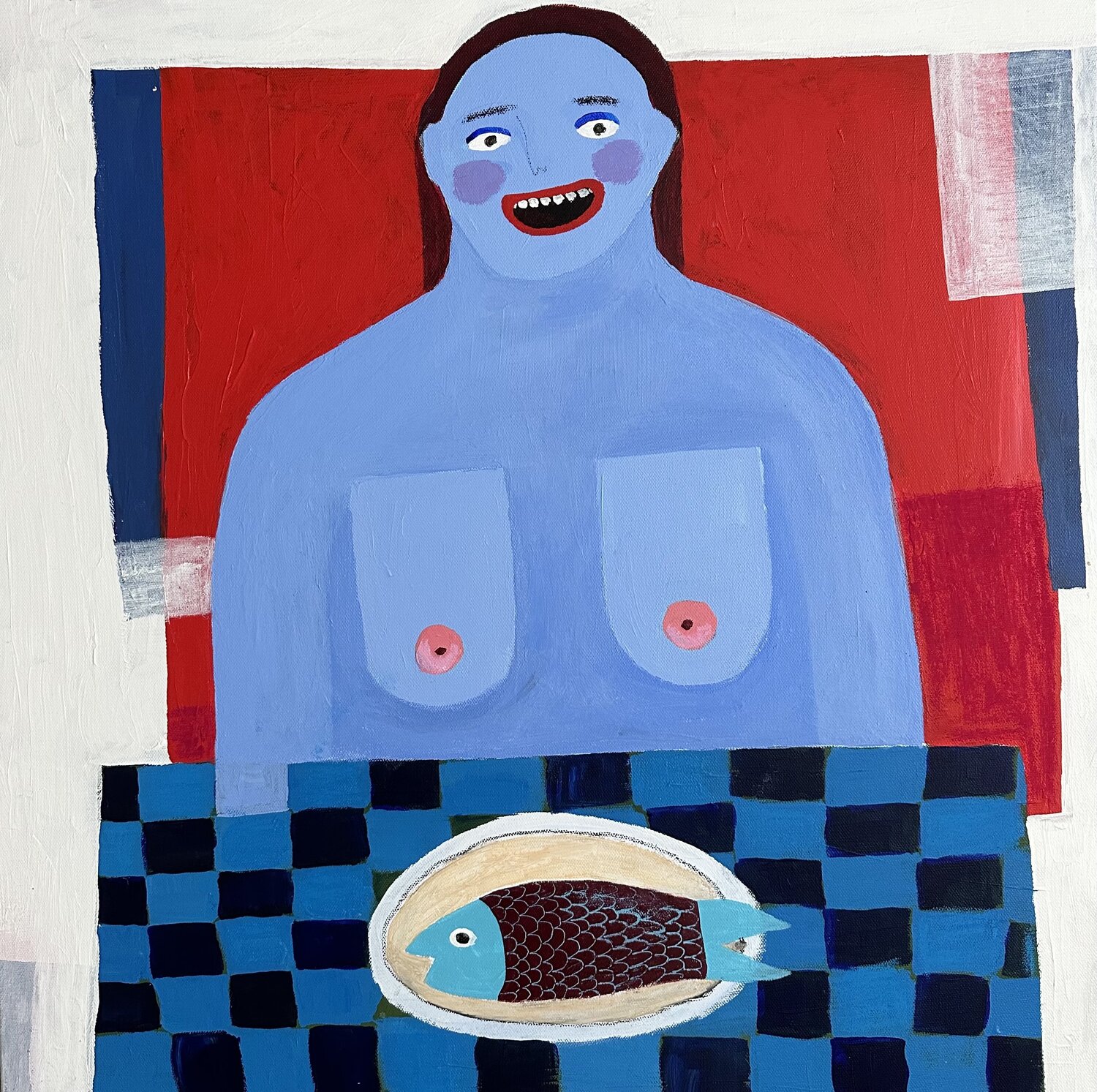 Breakfast Nikki Gerak Pintura original en venta