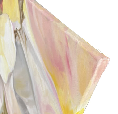 Connected to your soul and why my paintings aren't framed di Winne, Pittura in vendita su Singulart