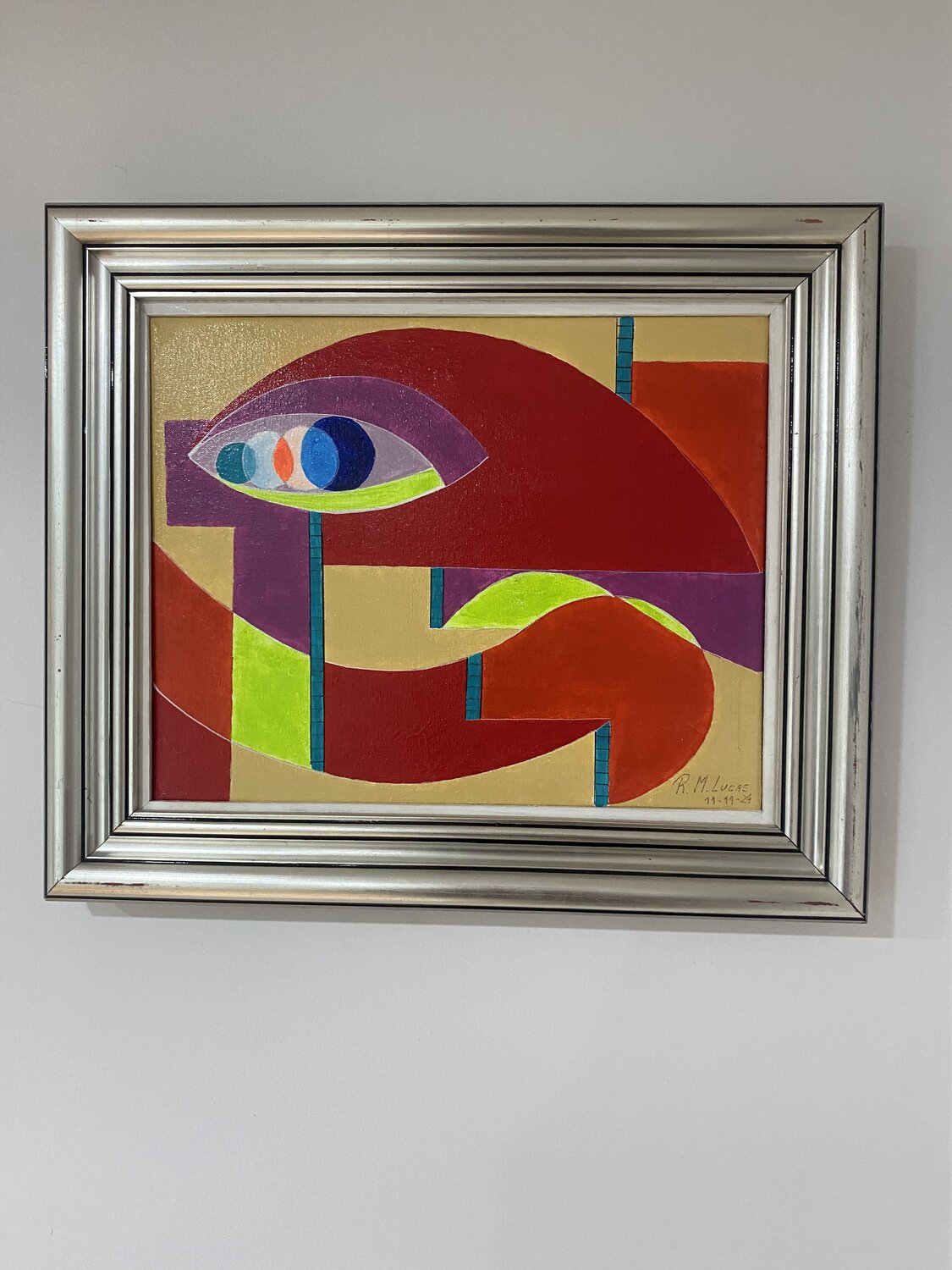 El ojo Rosana Mendes Lucas Pintura original en venta
