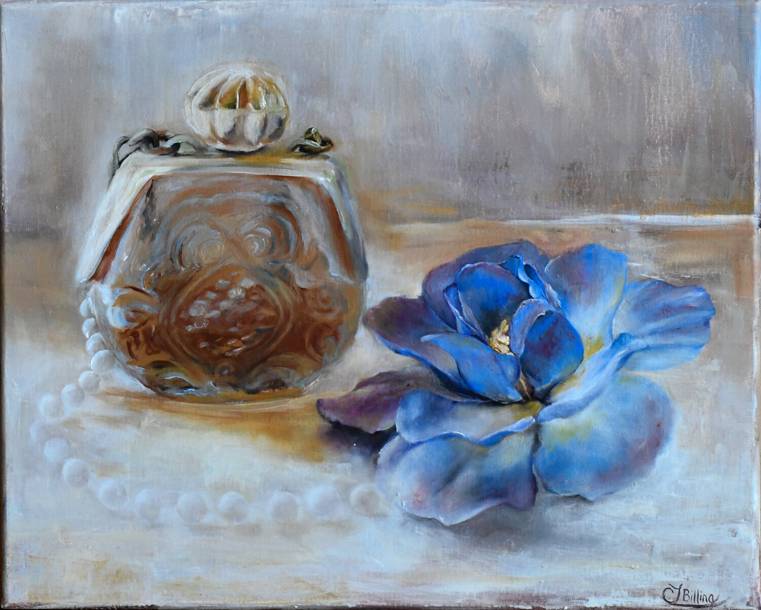 Grandmother's Perfume Crystal Billing Pintura original en venta