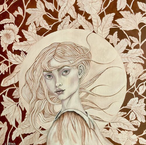 Qui sème le vent !… by Nathalie Schwaller Chirade, Painting for Sale on Singulart