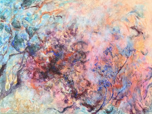 Avant la forme par Xiaoyan Fan, Peinture en vente sur Singulart