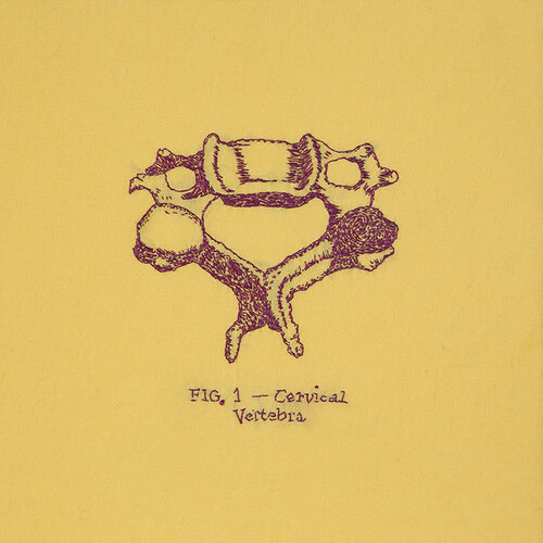 Cervical Vertebra von Sally Wagley, Textil kaufen auf Singulart