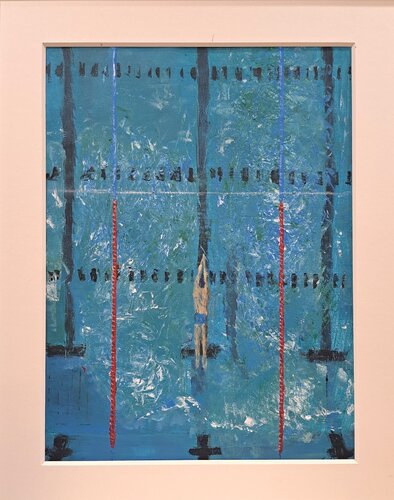 Keep swimming de Adriana Acree, Pintura a la venta en Singulart