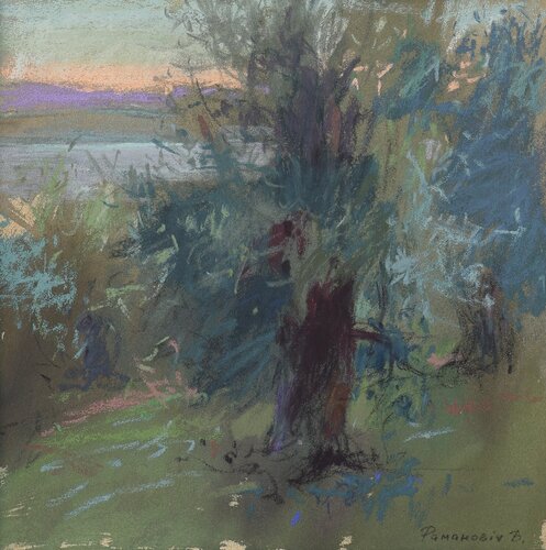 Olive grove von Victoria Ramanovich, Malerei kaufen auf Singulart