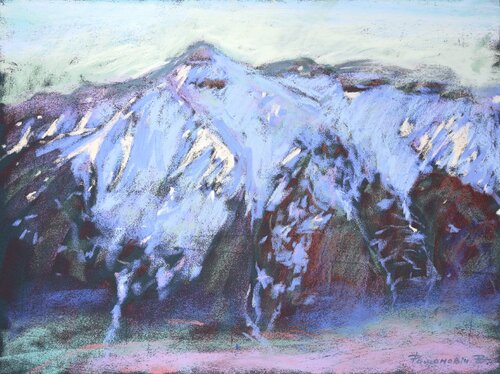 Dolomites di Victoria Ramanovich, Disegno in vendita su Singulart