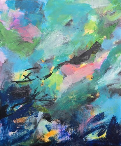 Colours of Destiny van Monika Razkova, Schilderij te koop op Singulart