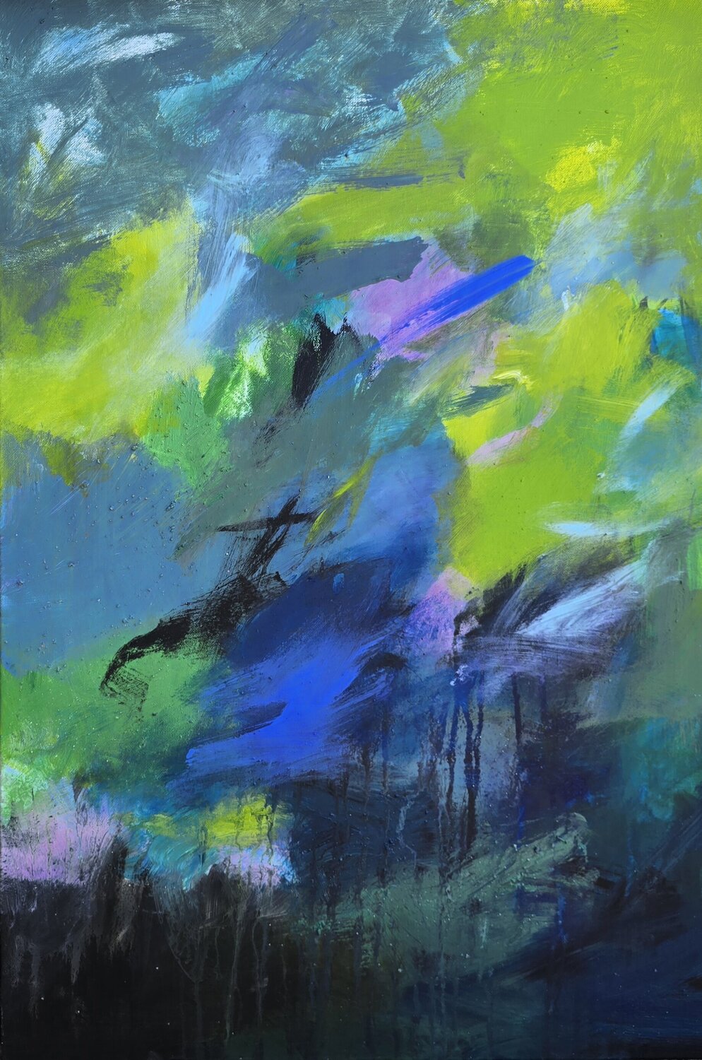 Slightly Mysterious Monika Razkova Pintura original en venta
