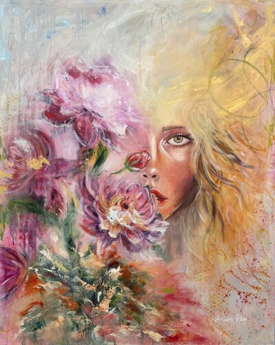 Beauty’s Blush by Arlene Peters, 絵画 for Sale on Singulart