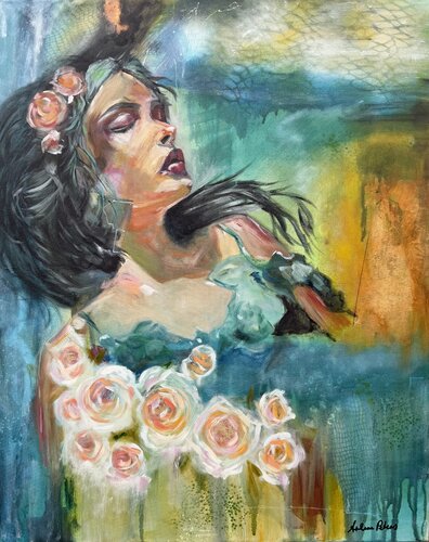 Enveloped in Splendour by Arlene Peters, 絵画 for Sale on Singulart