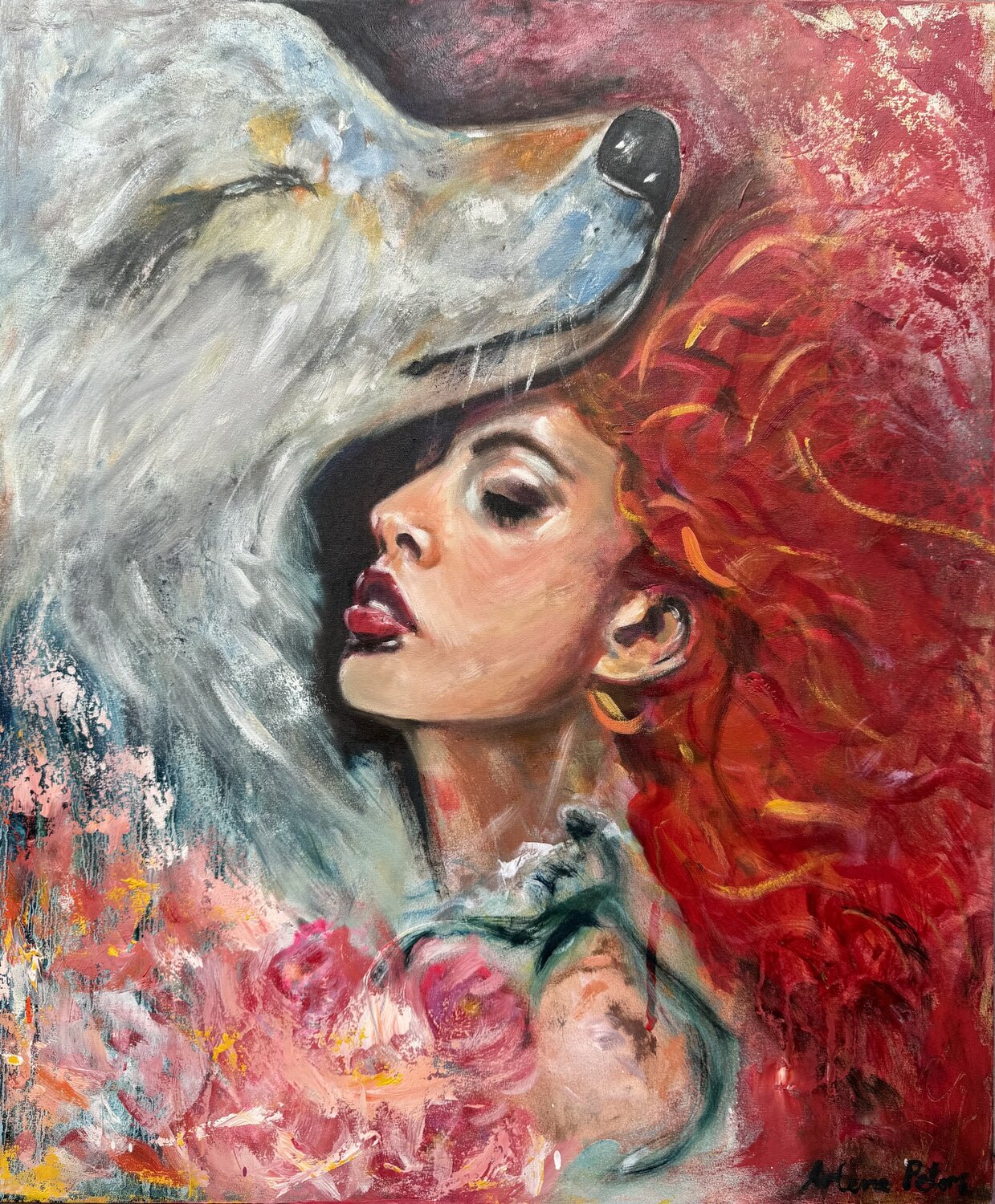 Embracing a Sense of Sanctuary Arlene Peters Origineel schilderij te koop