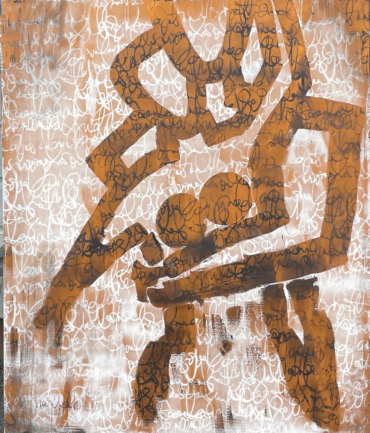 All Over You Marika KK Peinture originale à vendre