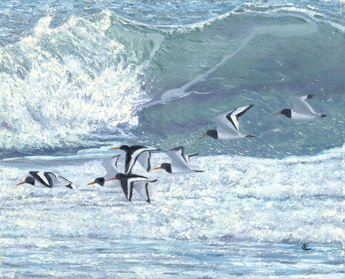 Wintry Sea von Chris Edwards, Malerei kaufen auf Singulart