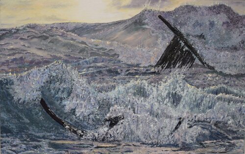 S.S. Belem 6 by Chris Edwards, 絵画 for Sale on Singulart