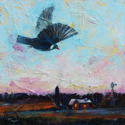How To Return Home | Home Sweet Home | Country van Trayko Popov, Schilderij te koop op Singulart