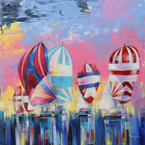 Sailing | Ocean van Trayko Popov, Schilderij te koop op Singulart