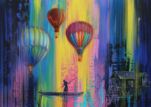 Where the Dream Becomes a Reality van Trayko Popov, Schilderij te koop op Singulart