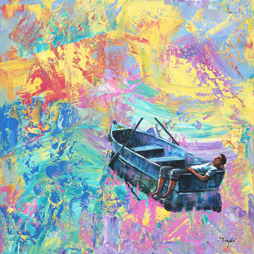 Dreaming of you | Love | Fantasy van Trayko Popov, Schilderij te koop op Singulart