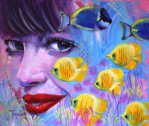 The World of Dreams | Nature van Trayko Popov, Schilderij te koop op Singulart