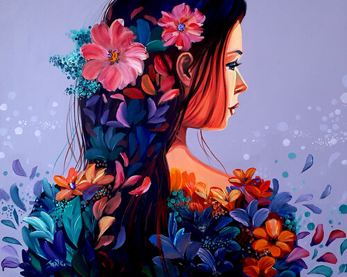 Flowers van Trayko Popov, Schilderij te koop op Singulart