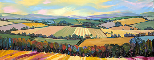 Valley of the Warm Winds...2 van Trayko Popov, Schilderij te koop op Singulart