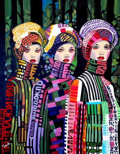 Daughters of the Forest van Trayko Popov, Schilderij te koop op Singulart