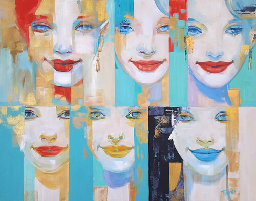 Blueness van Trayko Popov, Schilderij te koop op Singulart