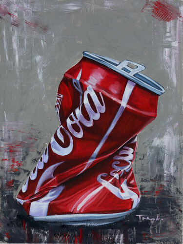 Coca-Cola Classic. Soda Can. Diet Coke. van Trayko Popov, Werk op papier te koop op Singulart