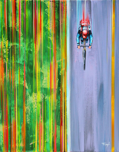 On the Road van Trayko Popov, Schilderij te koop op Singulart