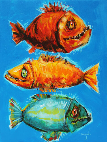 Big Fish van Trayko Popov, Schilderij te koop op Singulart