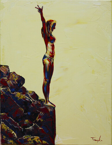 The hottest day of the year... di Trayko Popov, Pittura in vendita su Singulart