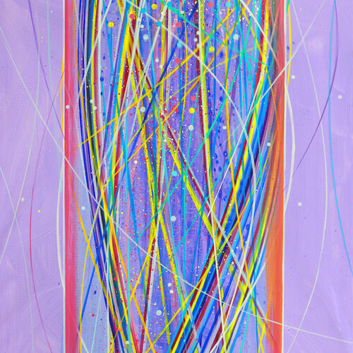 The Web. The Power of the Web. WWW. van Trayko Popov, Schilderij te koop op Singulart