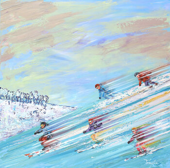 Ski Competitions. Skiing. Holiday Trayko Popov