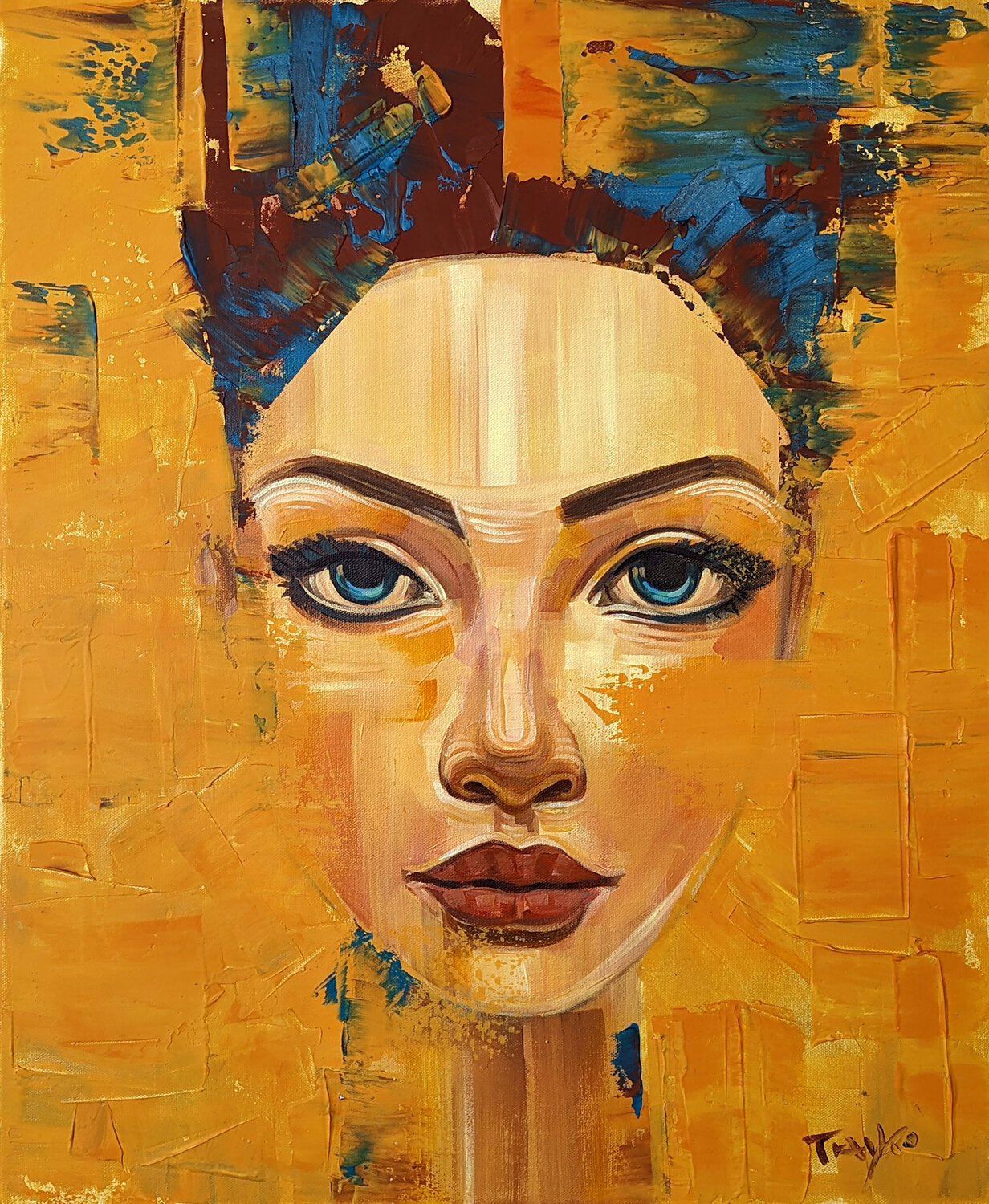 Her Blue Eyes Trayko Popov