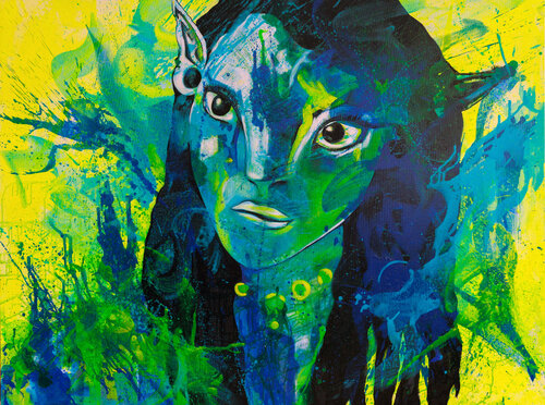 AZUREA par Simone Götz, Peinture en vente sur Singulart