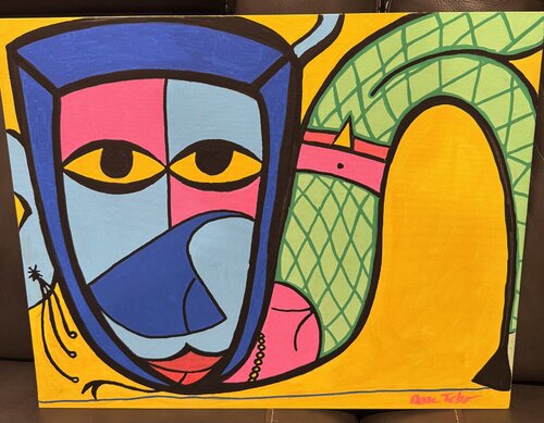 The serpent knows von dean tebo jr, Malerei kaufen auf Singulart