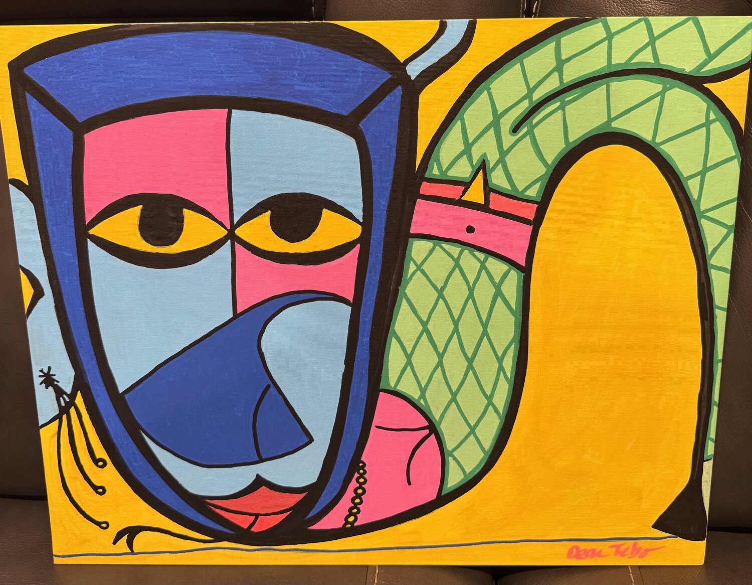 The serpent knows dean tebo jr Originalgemälde zu verkaufen